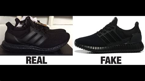 fake vs real adidas ultra boost|real vs fake adidas.